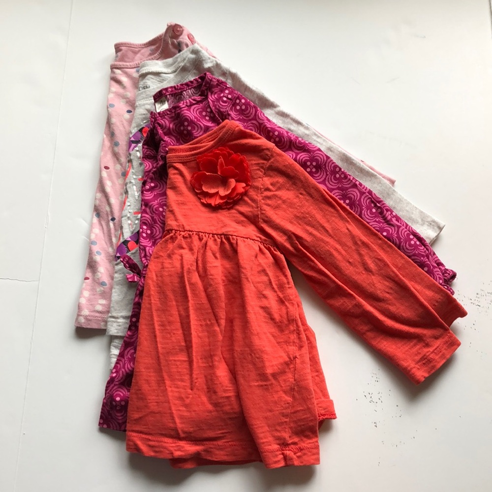 Girls Long Sleeve Summer Top Bundle